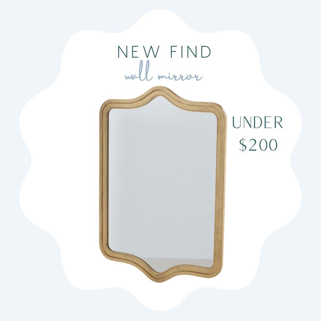 Under $200 unique style mirror perfect as an accent!