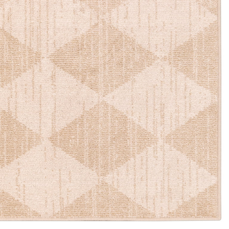 My Texas House Bronwyn 2' X 3' Beige Geometric Area Rug | Walmart (US)