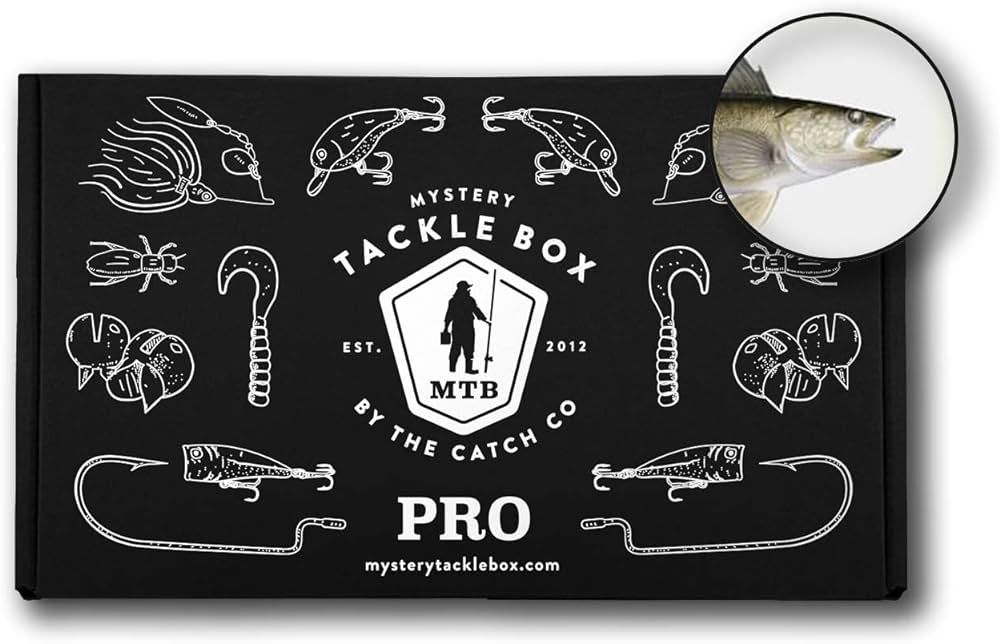 Catch Co Mystery Tackle Box PRO Walleye Fishing Kit | Amazon (US)
