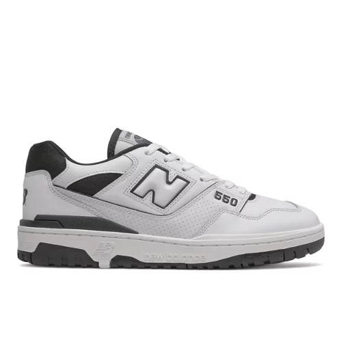 New Balance Unisex BB550 Sneakers - White/Black (Size 10) | New Balance Athletics, Inc.