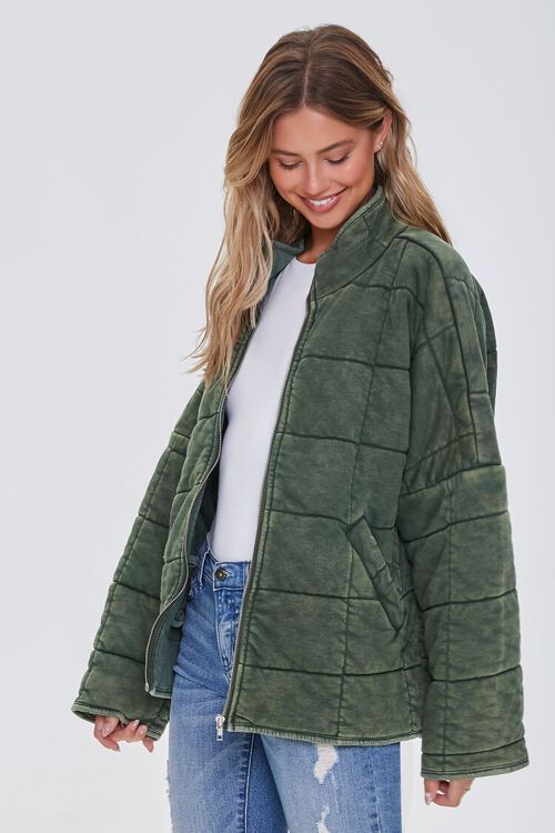 Quilted Zip-Up Jacket | Forever 21 (US)