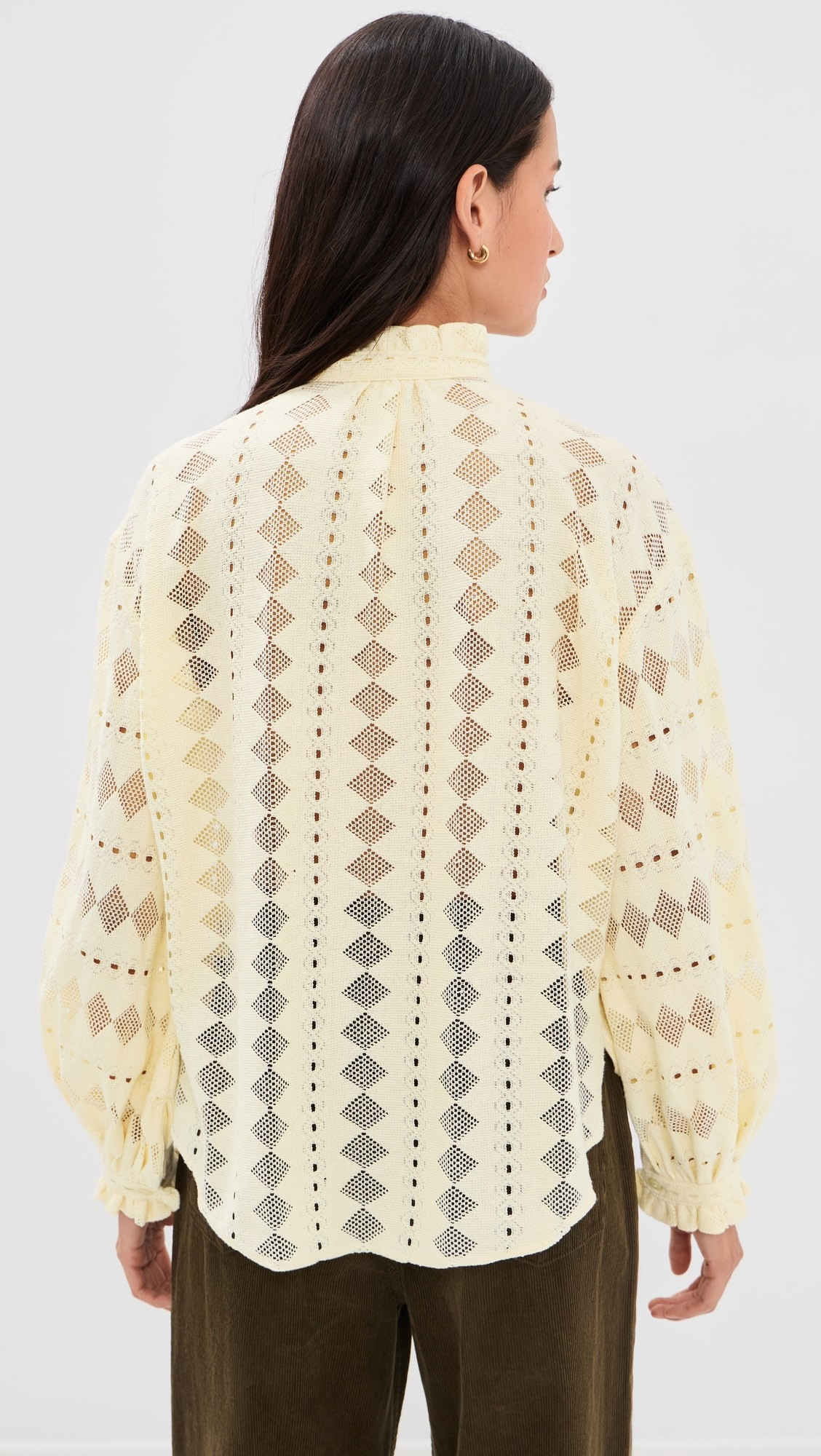Poet Savanna Lattice Blouse | Shopbop