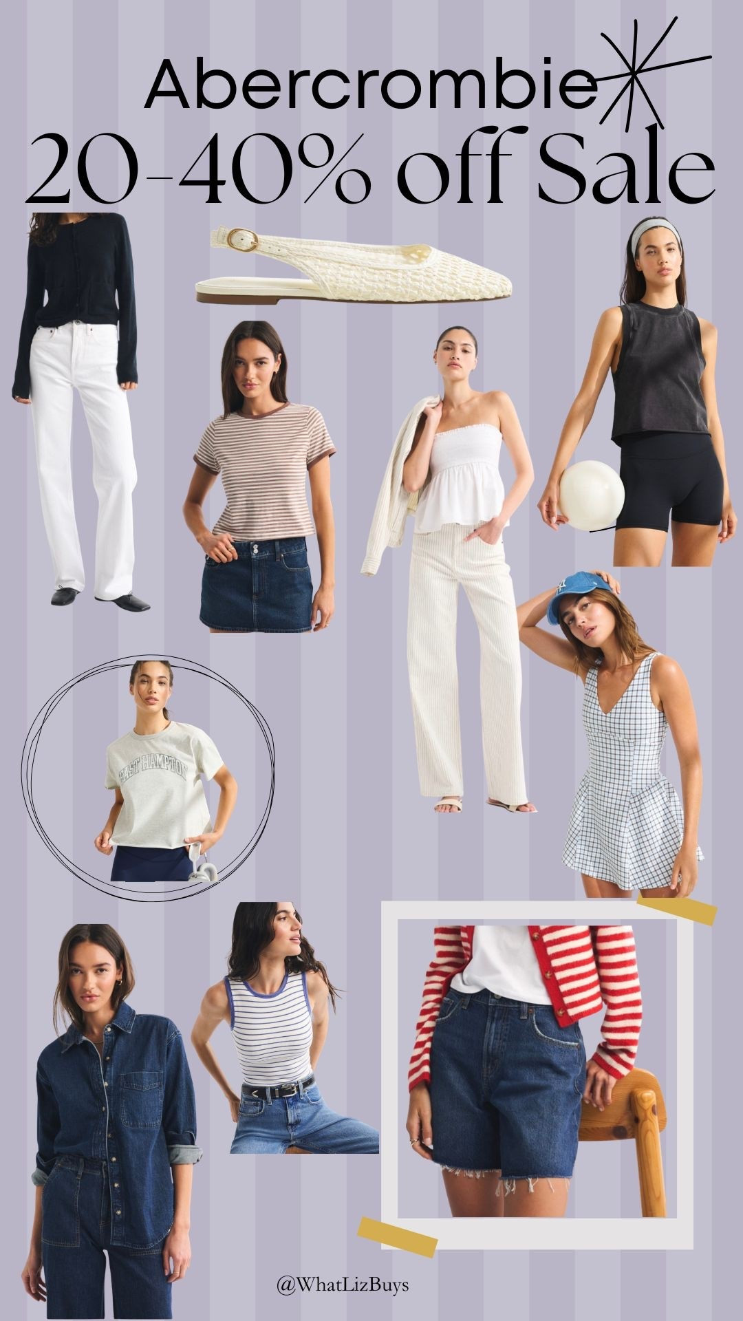 I stocked up on some GOOD stuff at @abercrombie with their 20-40% off sale! 