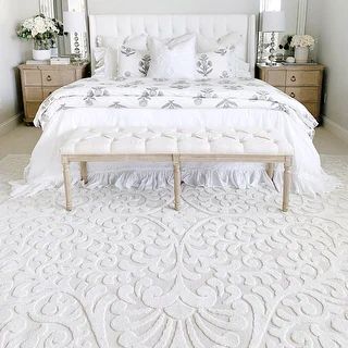 My Texas House Scrollwork High-low Area Rug by Orian Bluebonnets | Bed Bath & Beyond