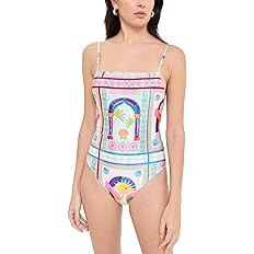 MINKPINK Women's Elysia Scoop Back One Piece, Paradiso, M at Amazon Women’s Clothing store | Amazon (US)