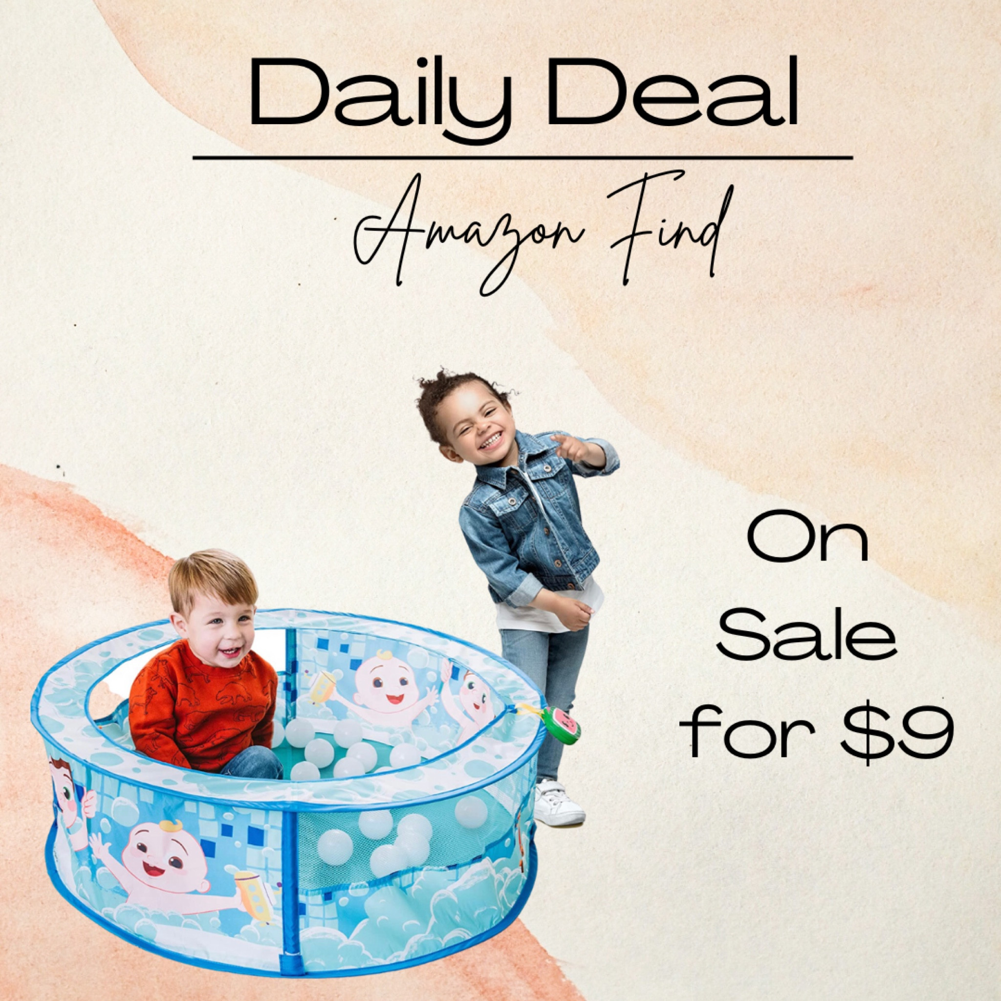 ✨Amazon Find✨

Cocomelon Ball Pit on sale for $9

#cocomelon #amazonfind

#LTKfamily #LTKbaby #LTKkids