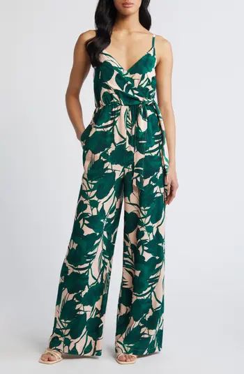 Chelsea28 Side Tie Wide Leg Jumpsuit | Nordstrom | Nordstrom