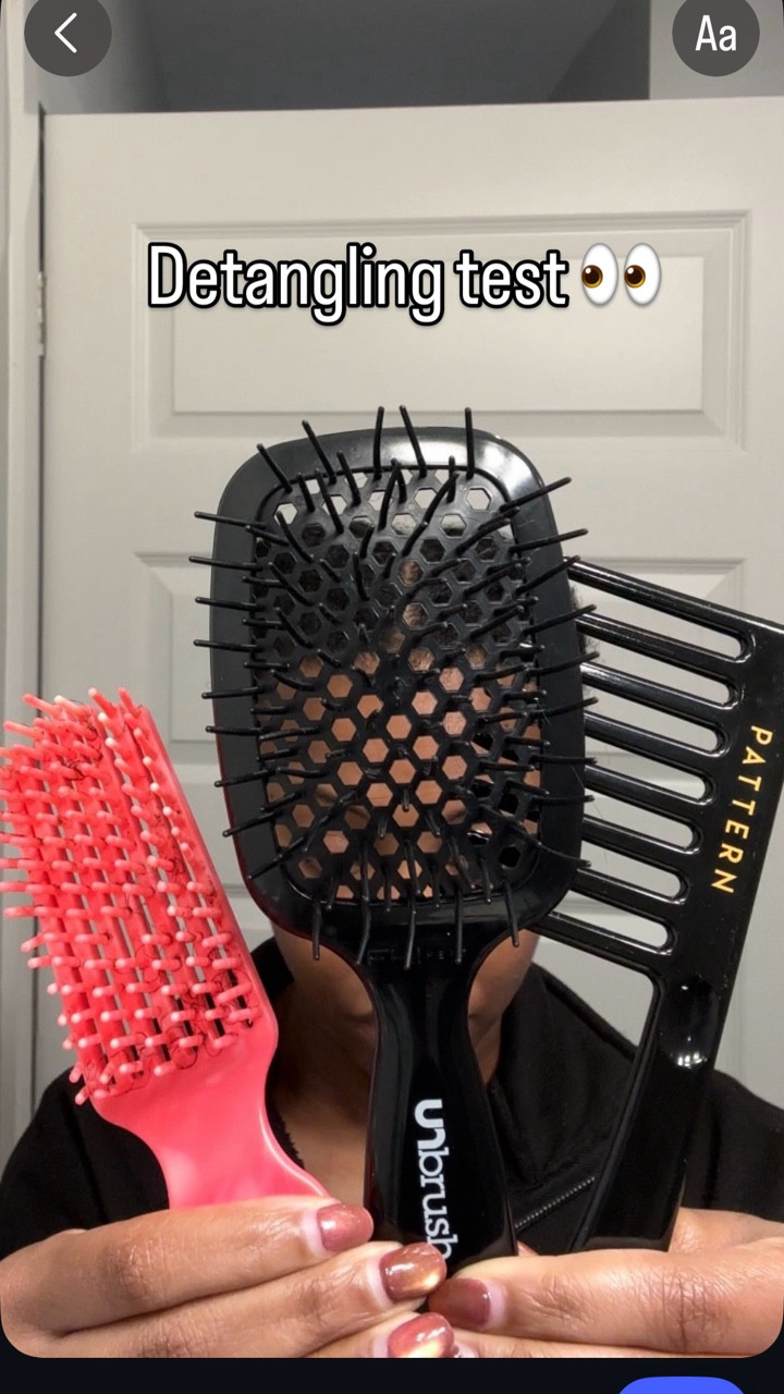 Pre-poo is essential for wash day!

Using a pre-poo like the @enrichure pre-poo helps soften my hair and add slip before detangling. Pair that with the right tool like @patternbeauty, @felicialeatherwood, @byunbrushofficial and wash day gets a whole lot easier.

Less tangles. Less breakage. Less hair in the brush/comb✨

Save this for your next wash day and thank yourself later!

#LTKgrwm #LTKBeauty #LTKselfcare