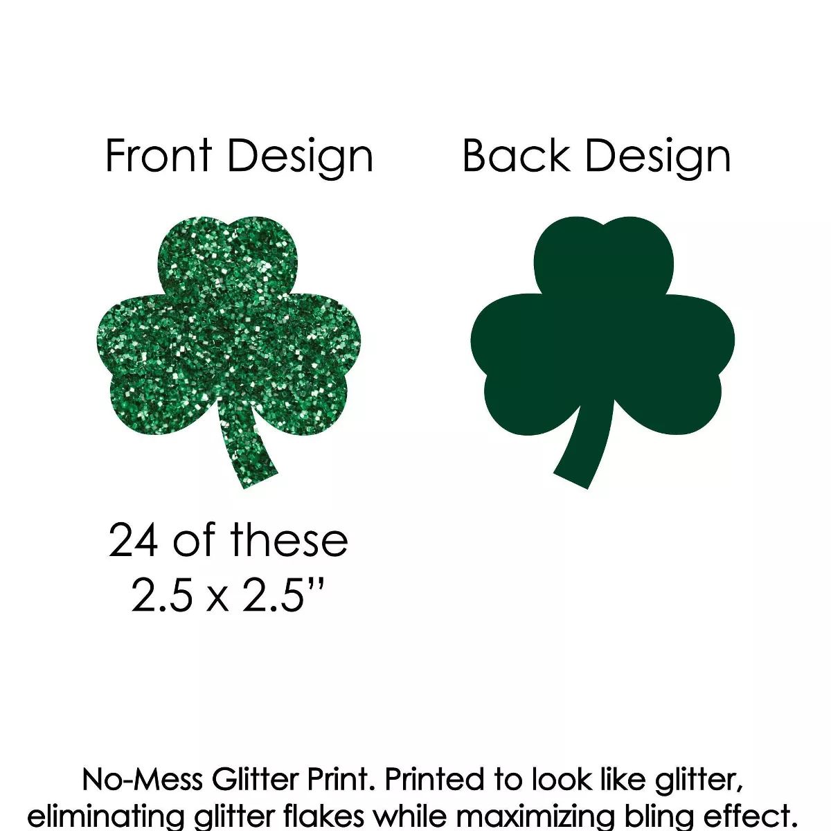 Big Dot of Happiness St. Patrick's Day Paper Straw Decor - Saint Patty's Day Party Striped Decora... | Target