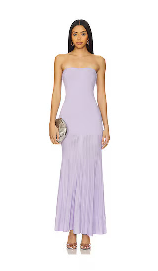 Line & Dot Arlo Tube Dress in Lavender. - size L | Revolve Clothing (Global)
