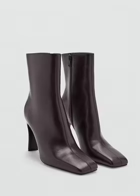 Pointed heel ankle boot | Mango (US/MX/AU)