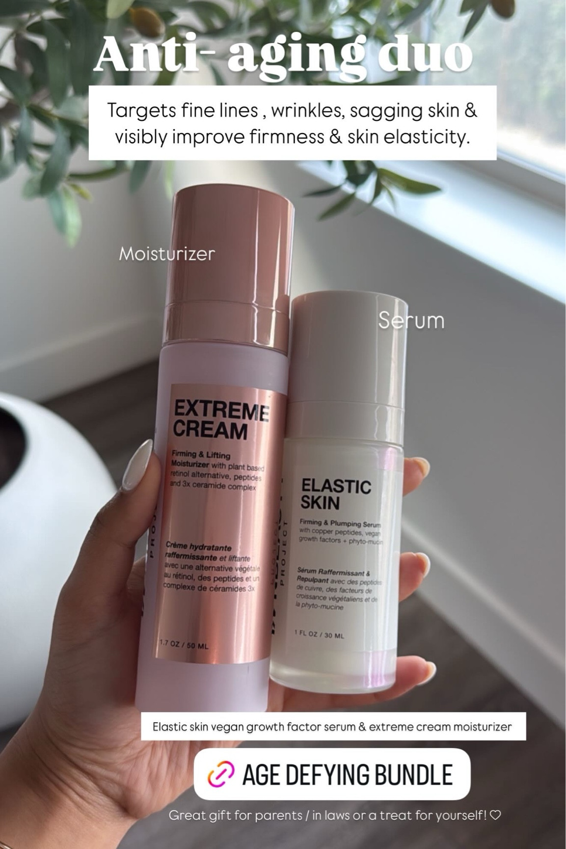 Anti- aging duo | gift for parents , in laws or a treat for yourself | Skincare | firming | lifting

#LTKHoliday #LTKSaleAlert #LTKGiftGuide