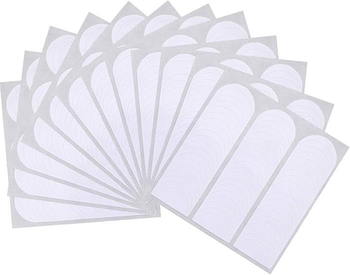 Blulu 576 Pieces French Manicure Nail Stickers Strips, Self Adhesive Nail Sticker Tips for Manicu... | Amazon (US)