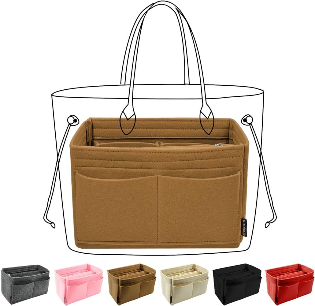 Purse Organizer Insert, Bag Organizer for Tote & Purse, Bag in Bag, Perfect for Speedy Neverfull and | Amazon (US)
