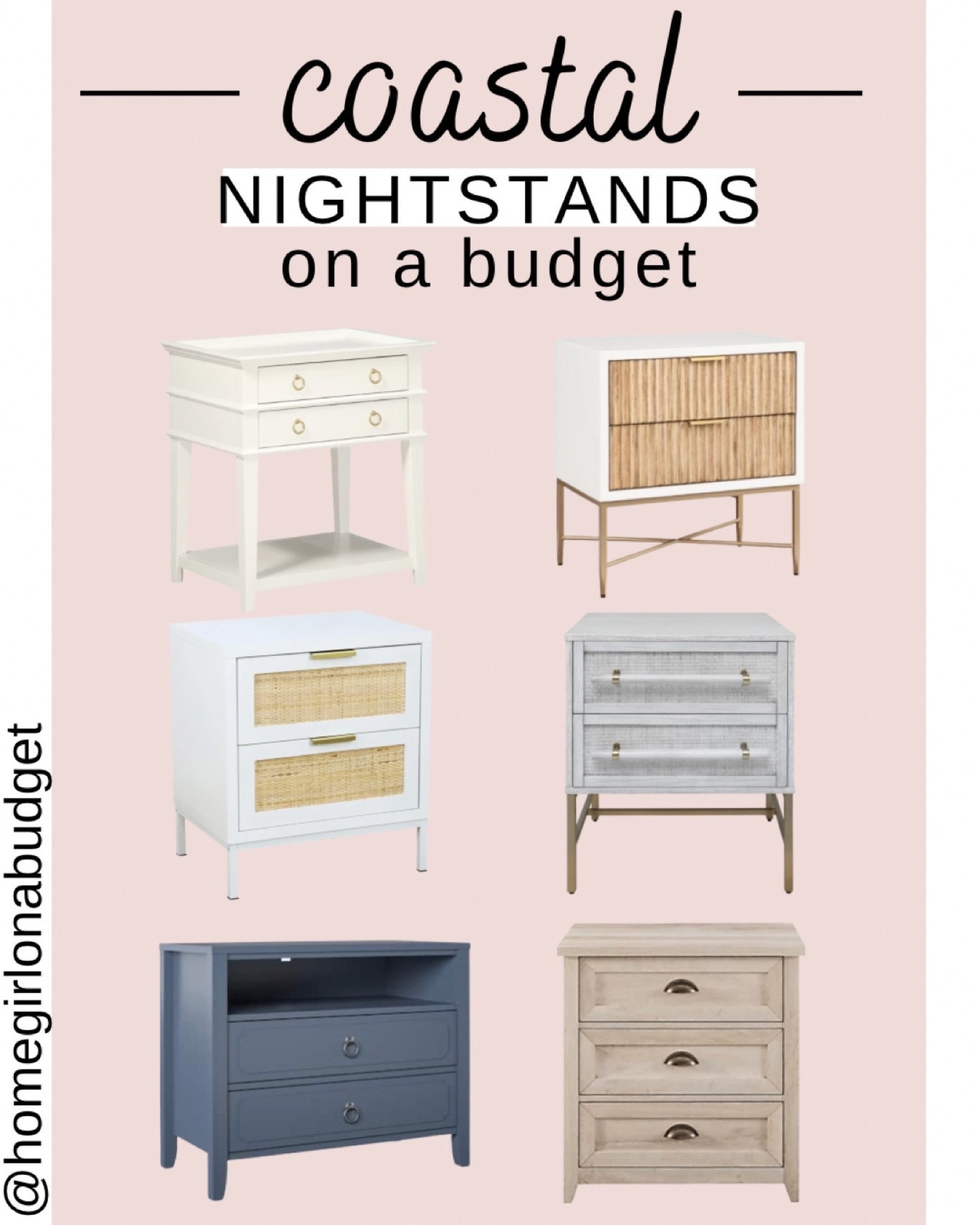 Ria Nightstand/Side Table