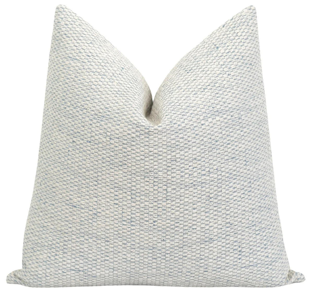 Chamberlin Dusty Blue Woven Pillow | Land of Pillows