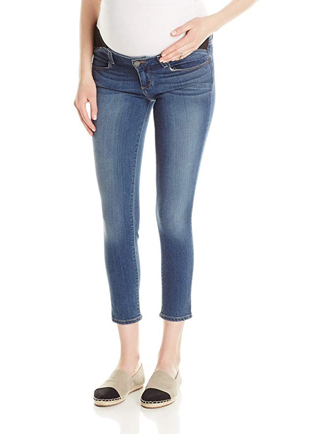 PAIGE Women's Verdugo Crop Maternity Jean In Tristan | Amazon (US)