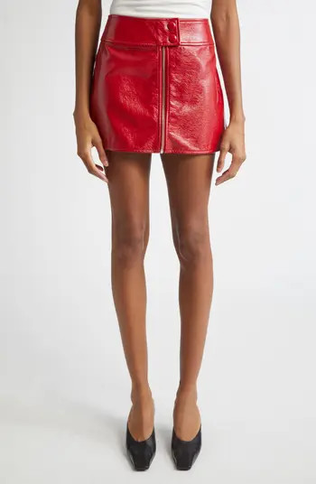 Stand Studio Tara Faux Leather Miniskirt | Nordstrom | Nordstrom