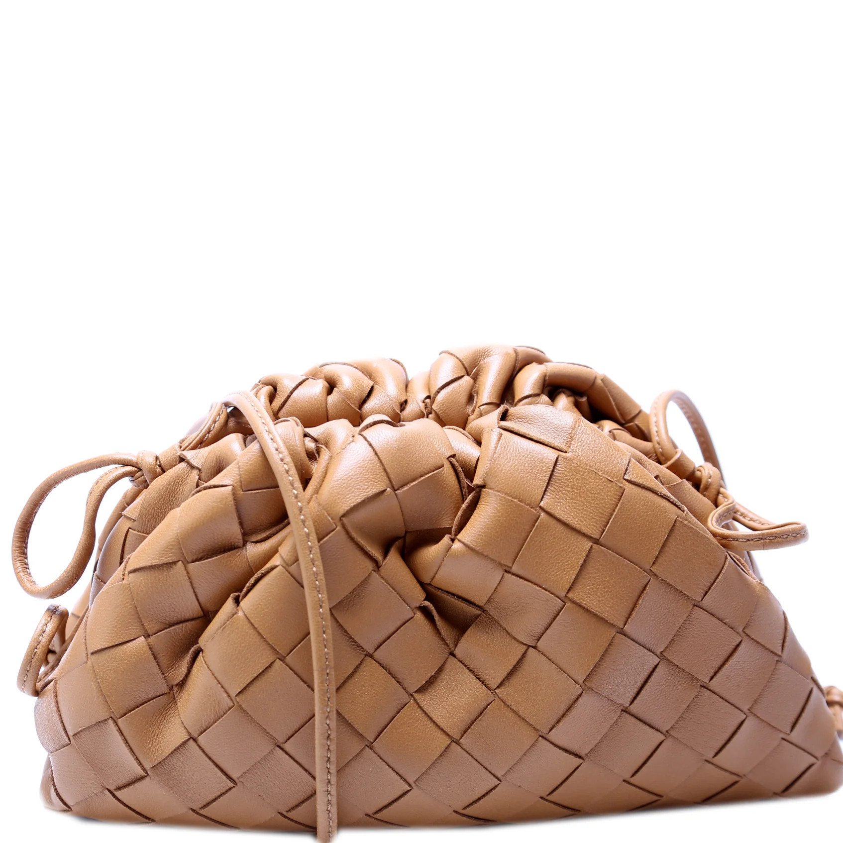 Mini Pouch Intrecciato | Keeks Designer Handbags