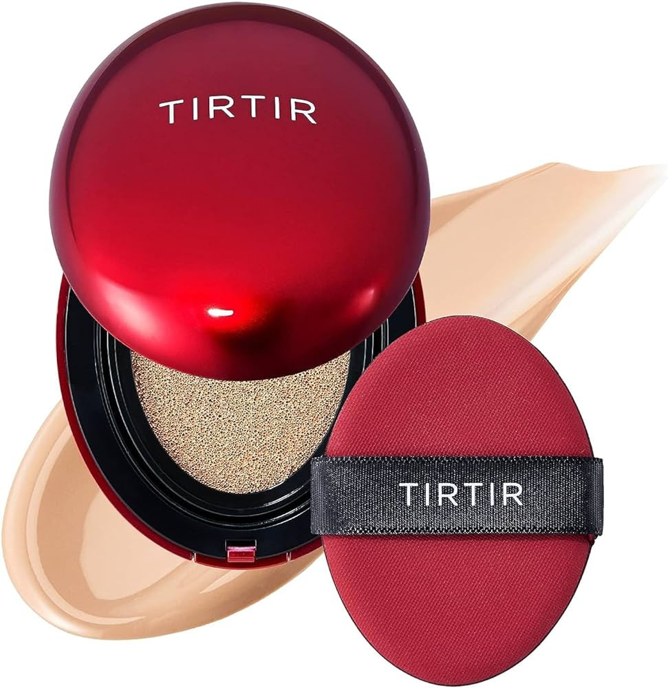 TIRTIR Mask Fit Red Cushion Foundation | Japan's No.1 Choice for Glass skin, Long-Lasting, Lightw... | Amazon (US)