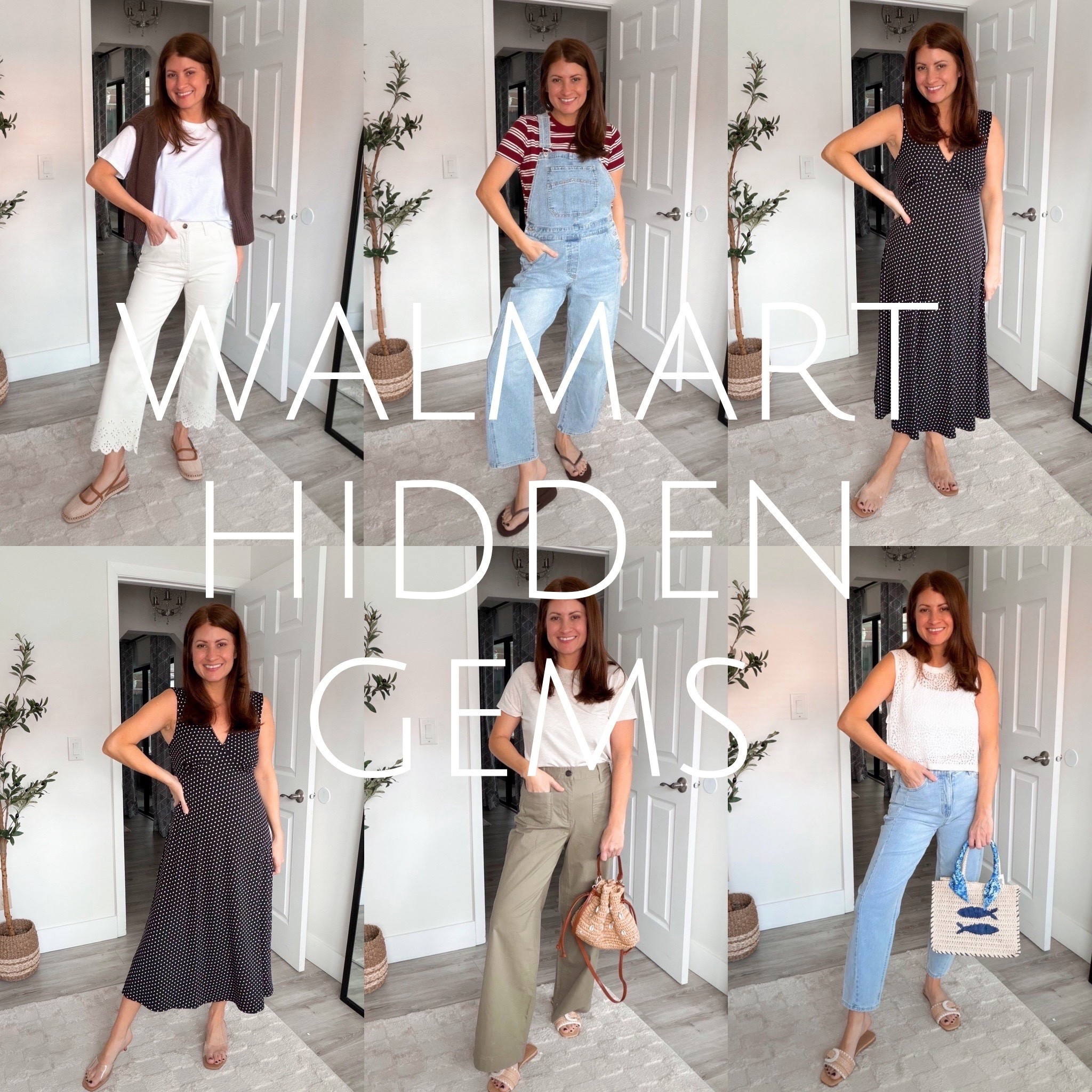 Scroll to shop ✨Walmart hidden gems ✨

I found a handful of new arrivals that I’ve been absolutely loving lately. The quality, the fit, the prices… it’s giving way more expensive than it is. These are easy, everyday pieces you’ll reach for on repeat.

Follow @styledinasnap_ for daily affordable finds you don’t want to miss! 

Jeans- 6
Overalls- small
Crochet top- small
Eyelet jeans- 4
Easy tee shirts- small
Dress- smalll

#Walmart #WalmartFashion

#LTKOver40 #LTKSeasonal
