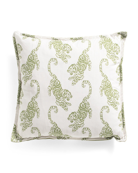 22x22 Tiger Pillow | TJ Maxx