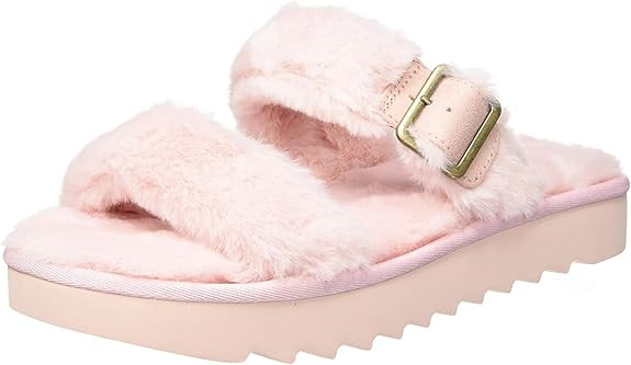 Koolaburra by UGG Women's Furr-ah Flat Sandal | Amazon (US)