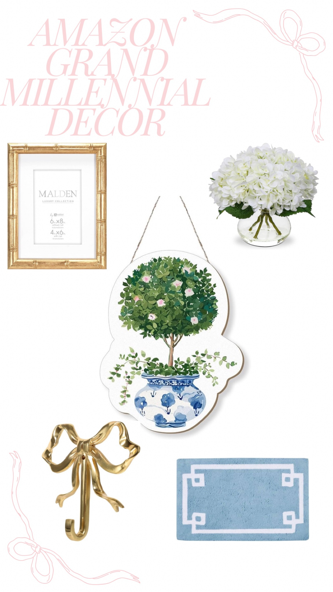 Grand Millenial decor on Amazon!! #home #decor #amazon #grandmillenial #antique 

#LTKStyleTip #LTKHome #LTKSeasonal