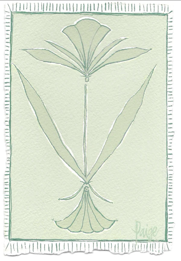 Green Floral | Well + Wonder Artist Collective