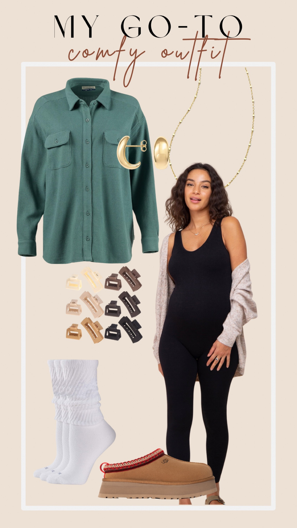 And you’ll probably see me in it again this week 😂
Size medium in the button up, size small in the bodysuit. 

Maternity clothing | bump friendly | fall fashion 

#LTKSaleAlert #LTKBump #LTKStyleTip