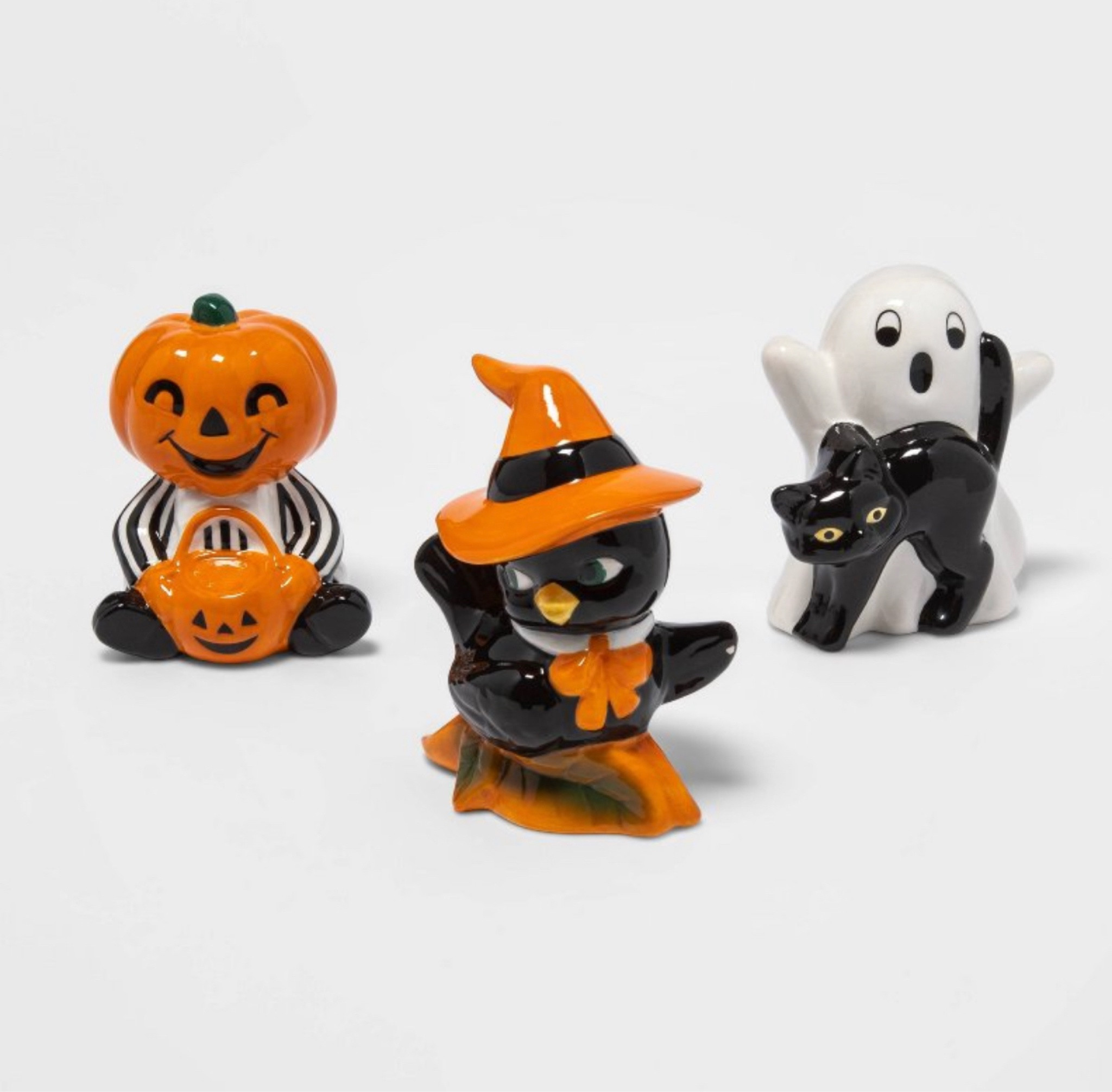 How cute are these ceramic figurines by Hyde & Eek?!  I’ve been looking for the little bird and ended up with the ghost too!  Which one is your fave?  These go quick so use the app to turn stock notifications on ✅

* Ceramic Figurines - $5 each
🎯 Link in my bio! 🎯

#LTKhome #LTKSeasonal #LTKunder50