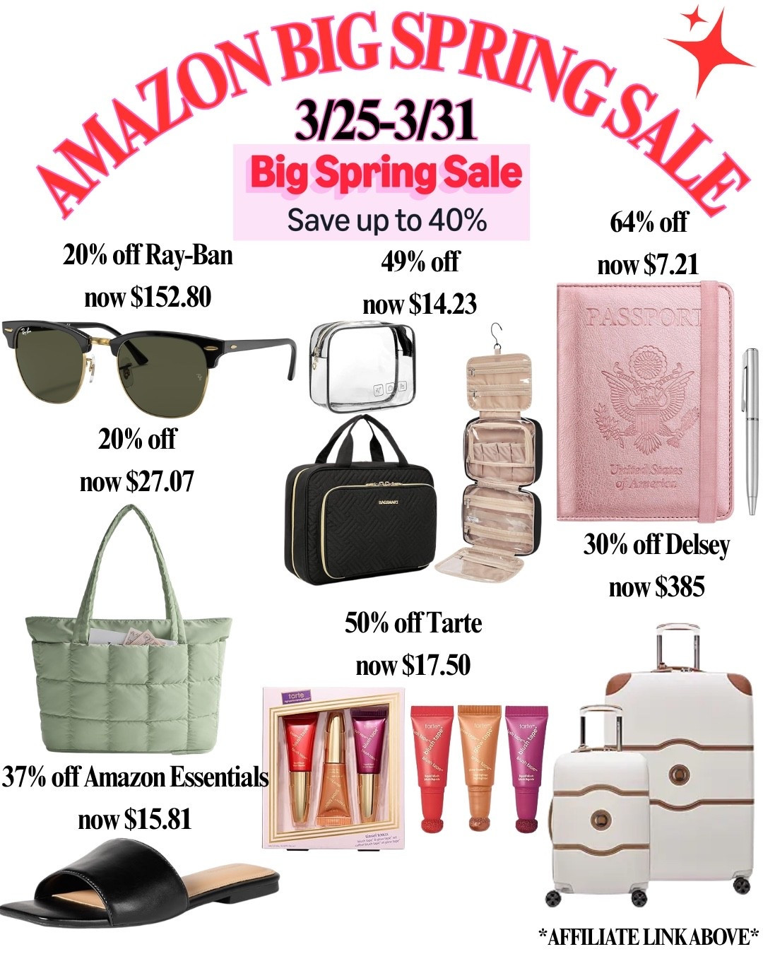 Amazon big spring sale 

#LTKBeauty #LTKTravel #LTKSaleAlert