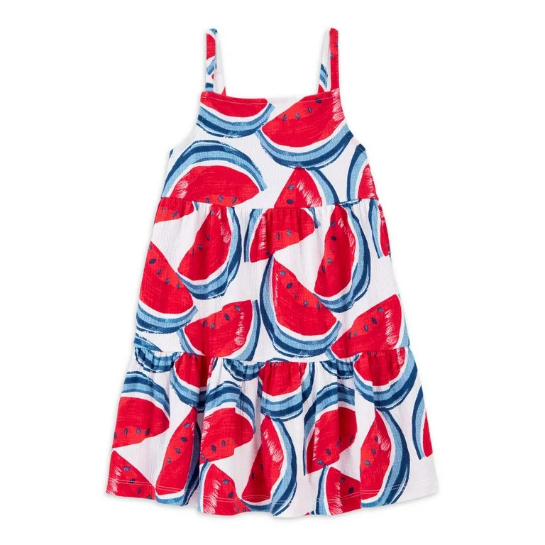 Carters Child of Mine Toddler Girl Watermelon Dress, Sizes 12M - 5T | Walmart (US)