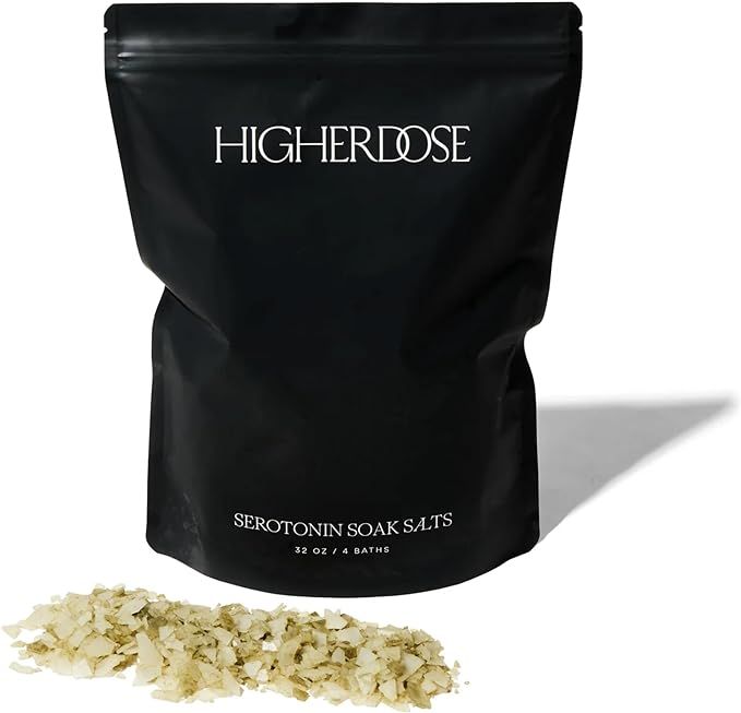 HigherDOSE SEROTONIN SOAK - Potent Magnesium Bath Soak with Stress Relief Essential Oils & Apple ... | Amazon (US)