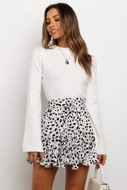 Fletcher Knit Sweater - White | Petal & Pup (US)