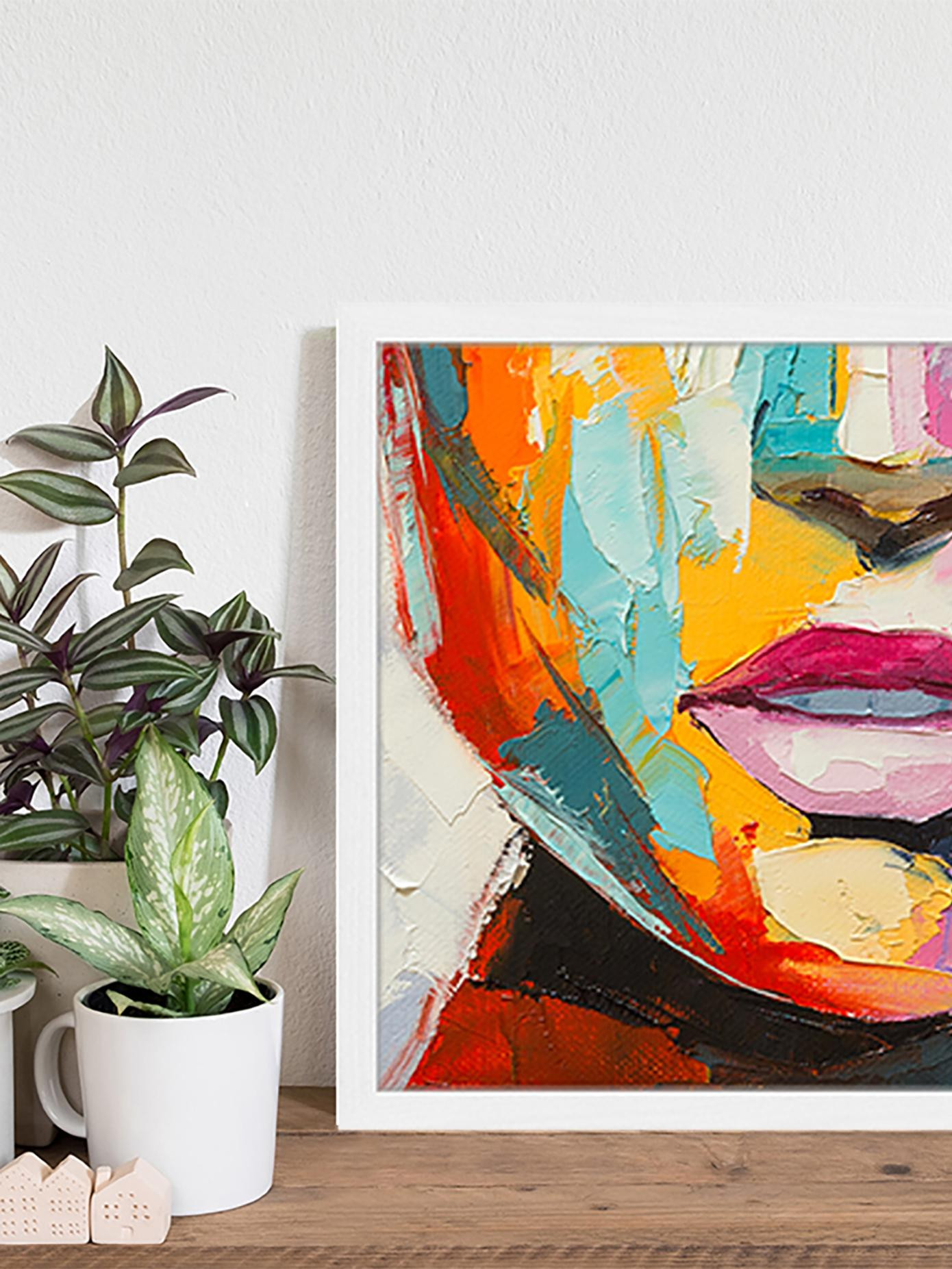 Gerahmter Digitaldruck Colorful Emotions | Westwing EU