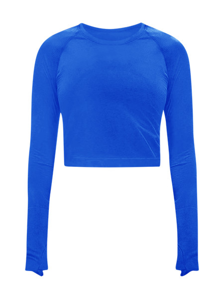 Swiftly Tech Cropped Long-Sleeve Shirt 2.0 | Women's Long Sleeve Shirts | lululemon | Lululemon (US)