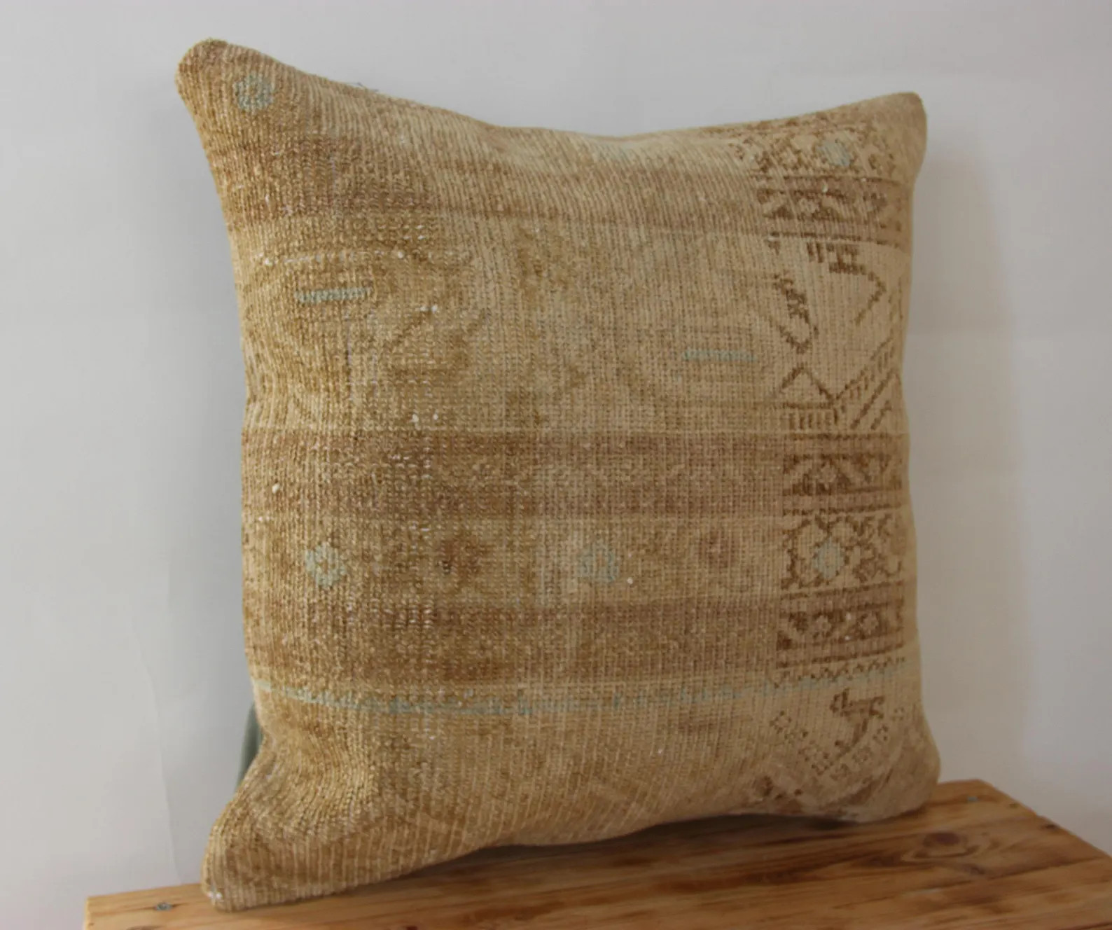 Persian Pillow Cover, 20” X 20” Decorative Pillow, Handmade Pillow, Couch Pillow, Boho Throw ... | Etsy (Global)