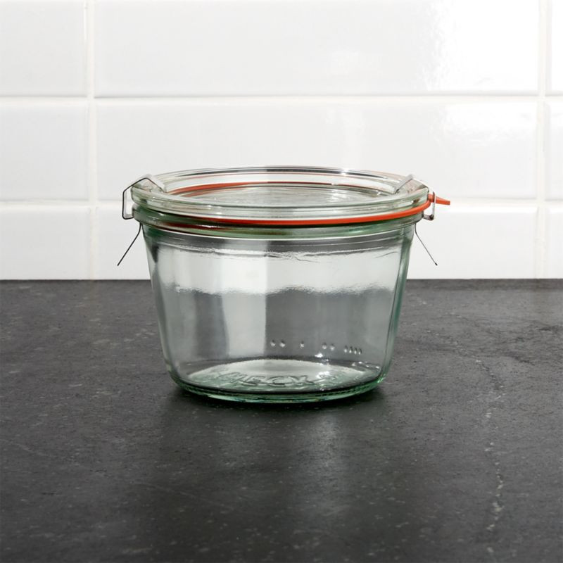 Weck 10 oz. Canning Jar + Reviews | Crate & Barrel | Crate & Barrel