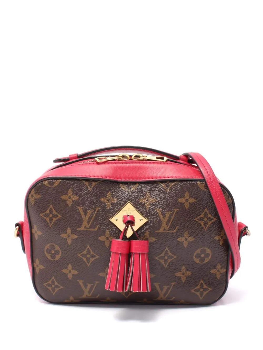 Louis Vuitton Pre-Owned 2018 Saintonge cross body bag - Brown | Farfetch Global