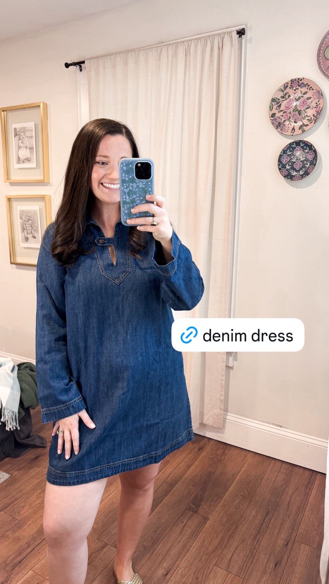 Denim dress 