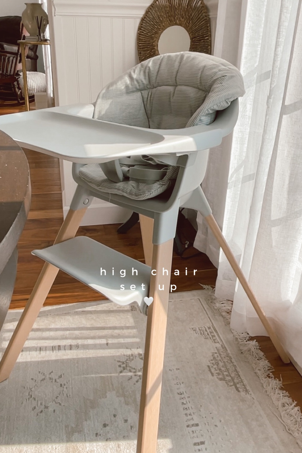 Our high chair 🤍 

#LTKbaby