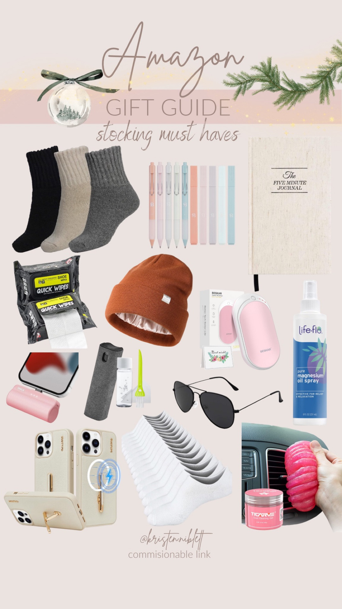 Holiday Stocking Stuffer Ideas!



Amazon gift guide. Amazons gifts. Stocking stuffers. Trending gifts. Gifts under 50.

#LTKSeasonal #LTKHoliday #LTKGiftGuide