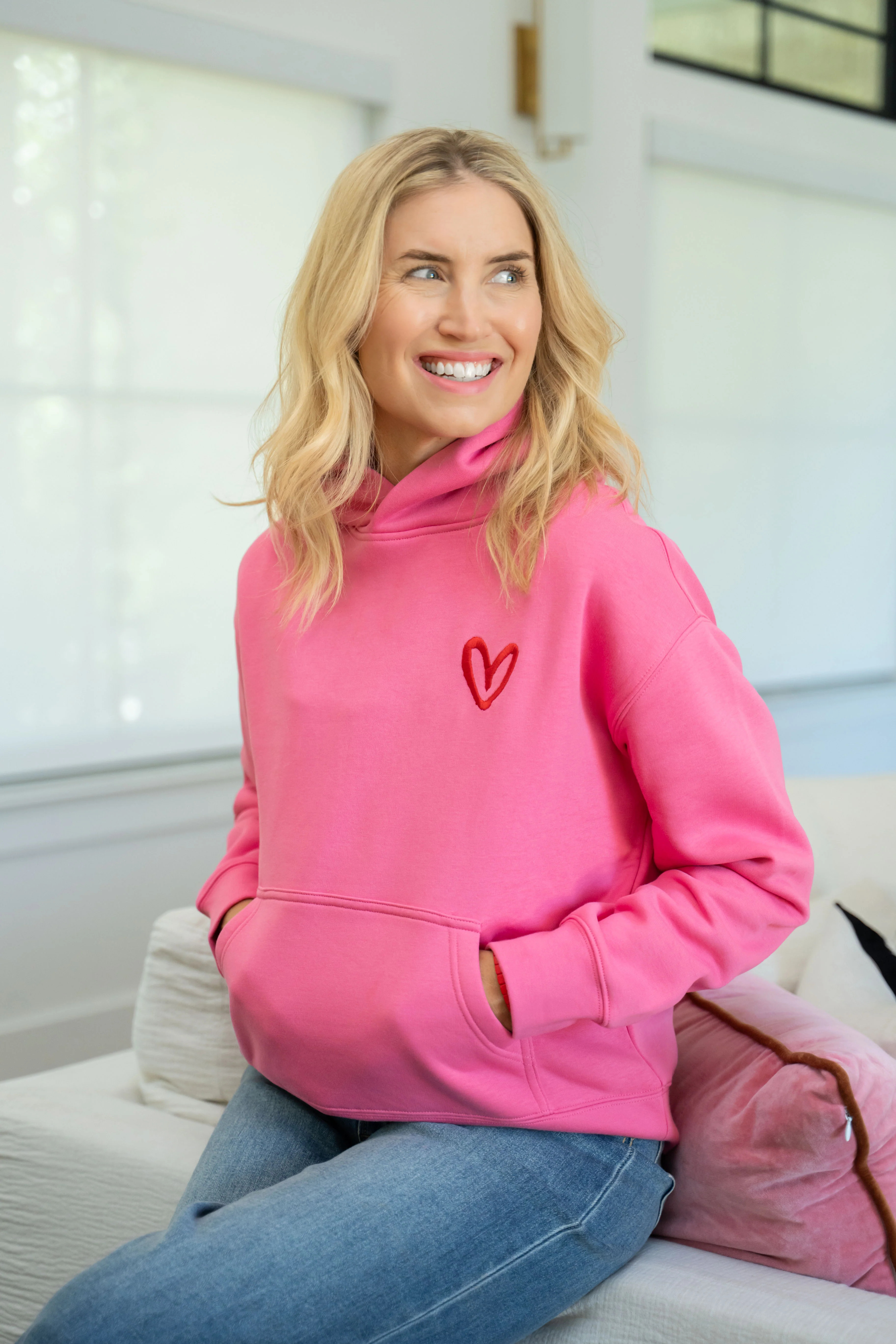 Women's Live What You Love Relaxed Hoodie | House of Shan