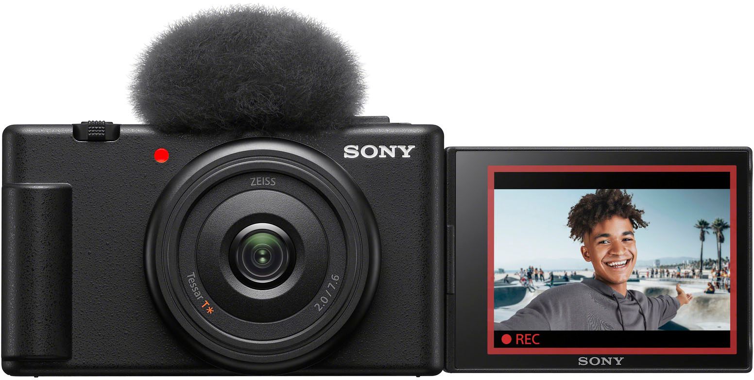 Sony ZV-1F Vlog Camera for Content Creators and Vloggers Black ZV1F/B - Best Buy | Best Buy U.S.