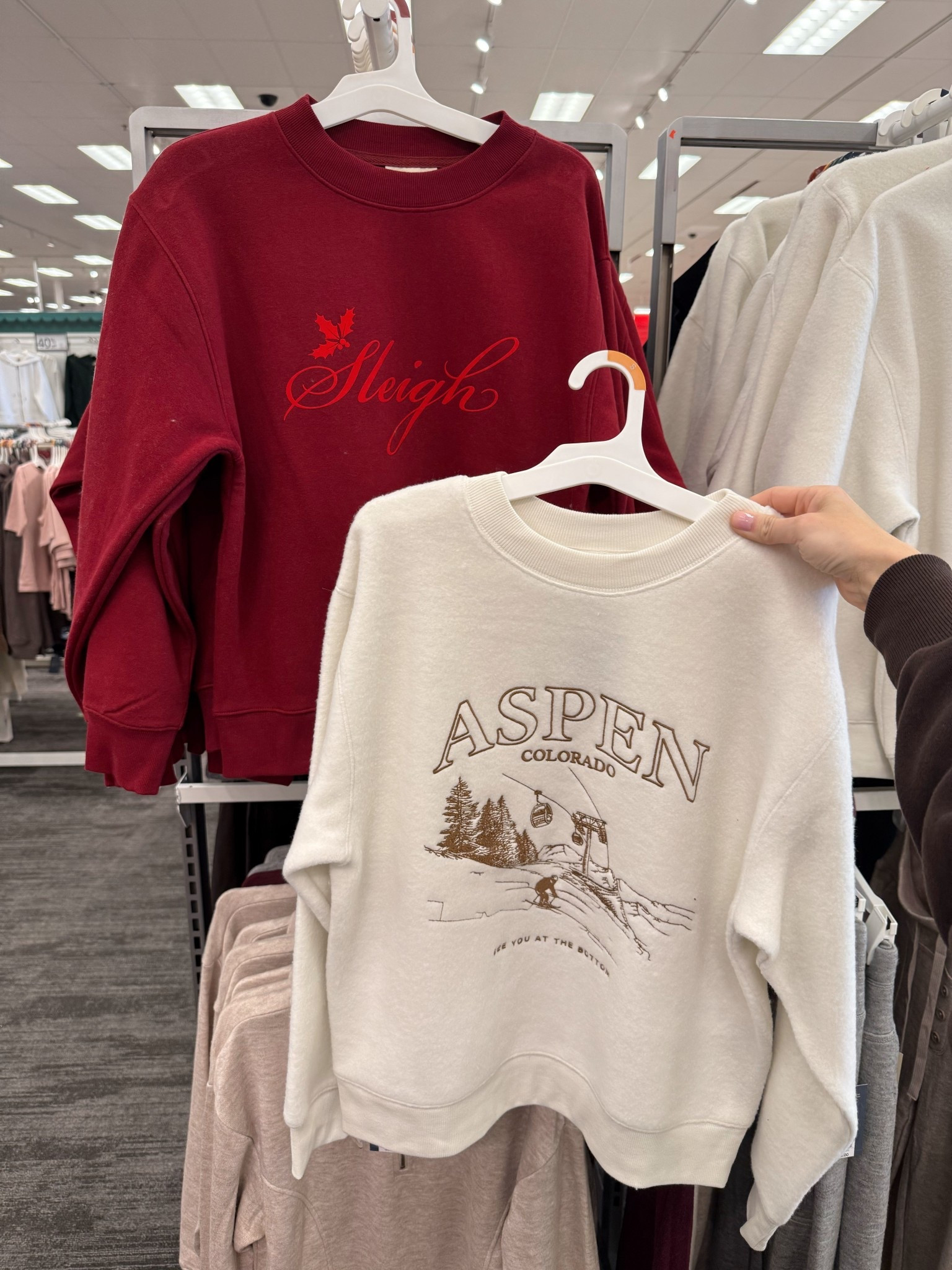 Cozy sweatshirts at Target 

#LTKHoliday #LTKGiftGuide #LTKSeasonal