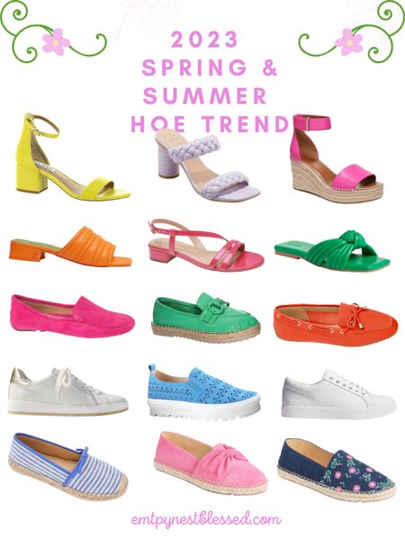 One of the easiest ways to update your Spring & Summer wardrobe? A new pair of shoes! This year it’s all about fresh white platform sneakers, easy-to-walk-in espadrilles, and bright saturated hues in sandals and heels. 

#LTKSeasonal #LTKshoecrush #LTKunder100