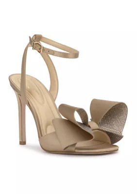 Jessica Simpson Women's Olivine2 Bow Stiletto Heels, Gold, 9.5M | Belk