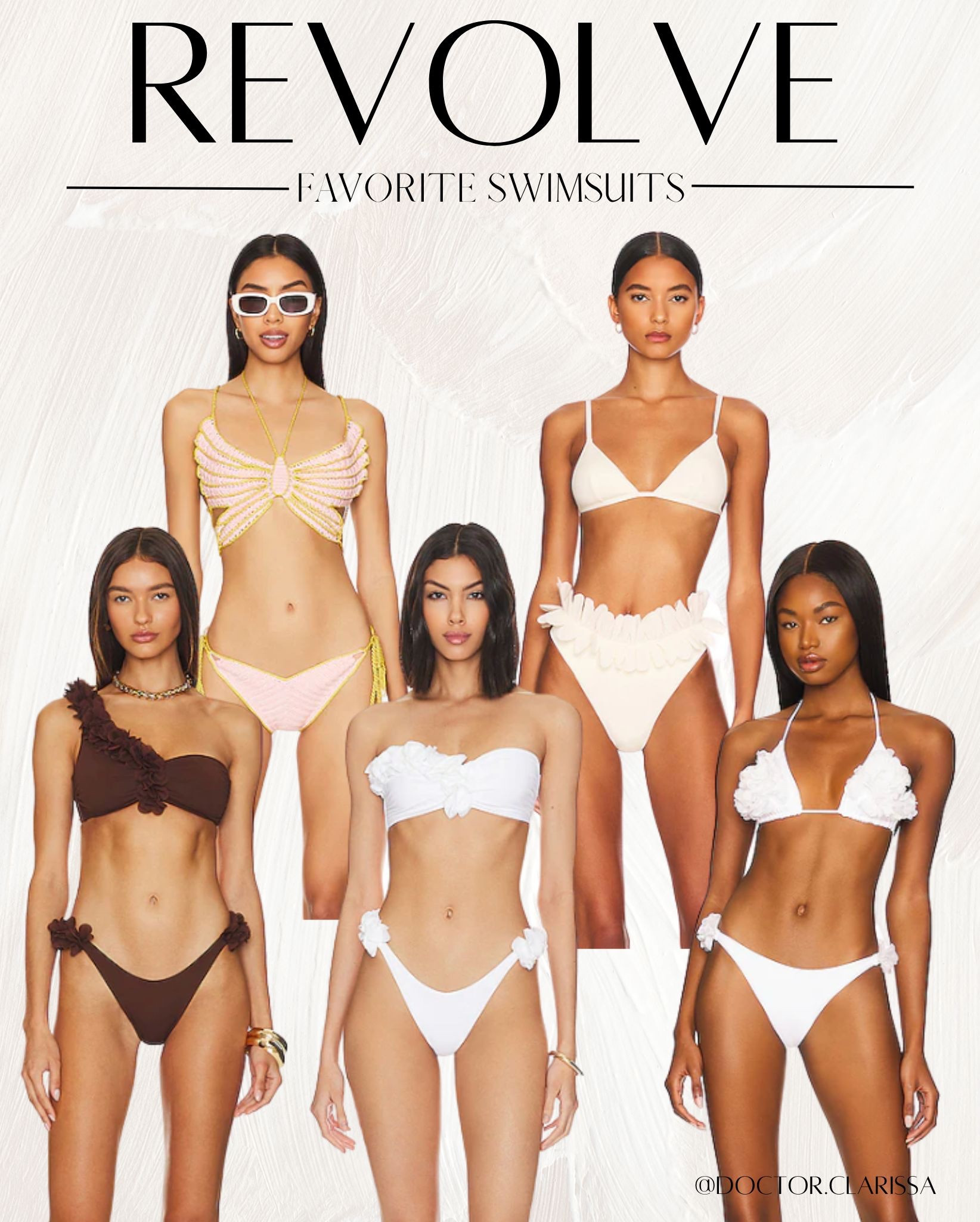 Revolve favorite swimsuits 
Bikini kits
Vacation 
Summer essentials 
Beach wear
Neutral color swimsuits 

#LTKswim #LTKstyletip #LTKSeasonal