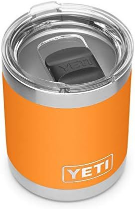 YETI King Crab Orange Rambler Low Ball, 1 EA | Amazon (US)